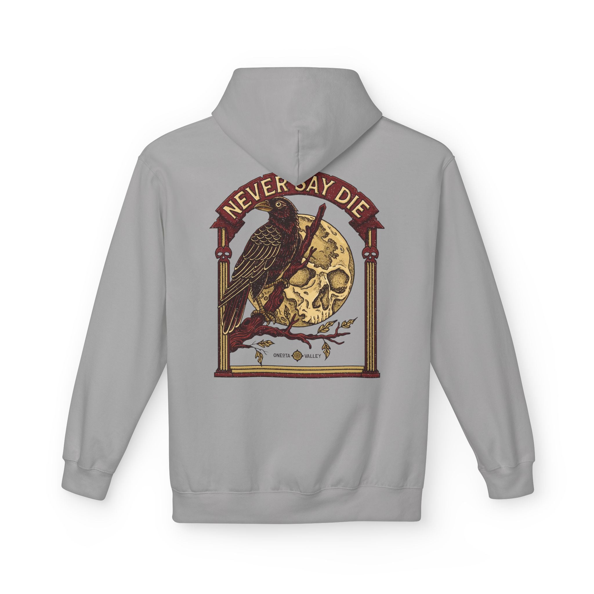 The Raven: Unisex Fleece Hoodie