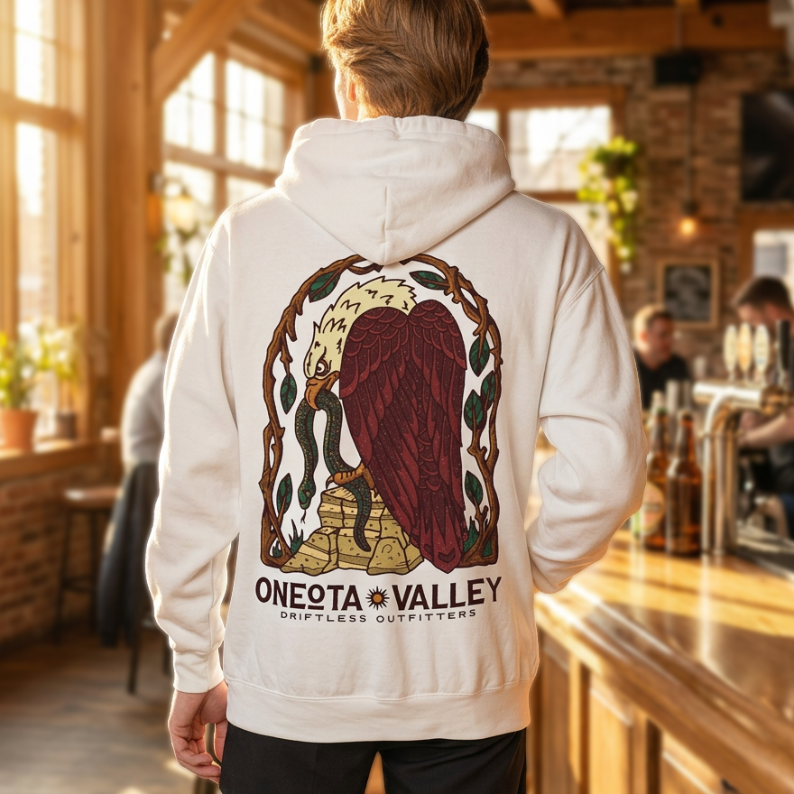 The Eagle: Premium Unisex Heavyweight Hoodie