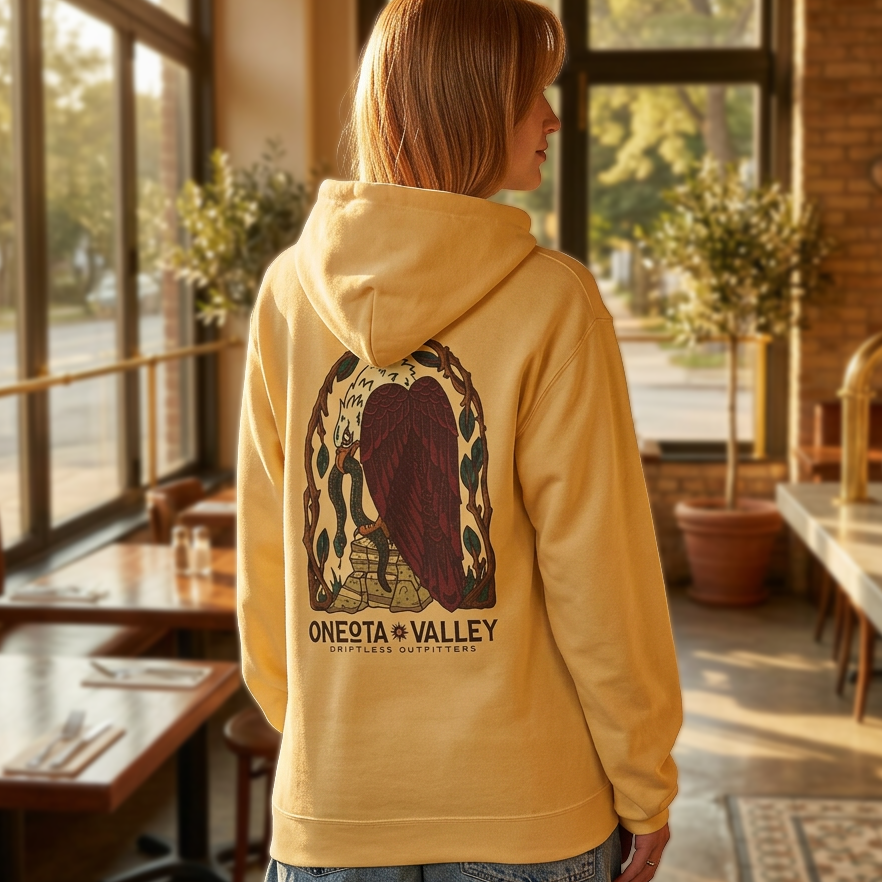 The Eagle: Unisex Fleece Hoodie