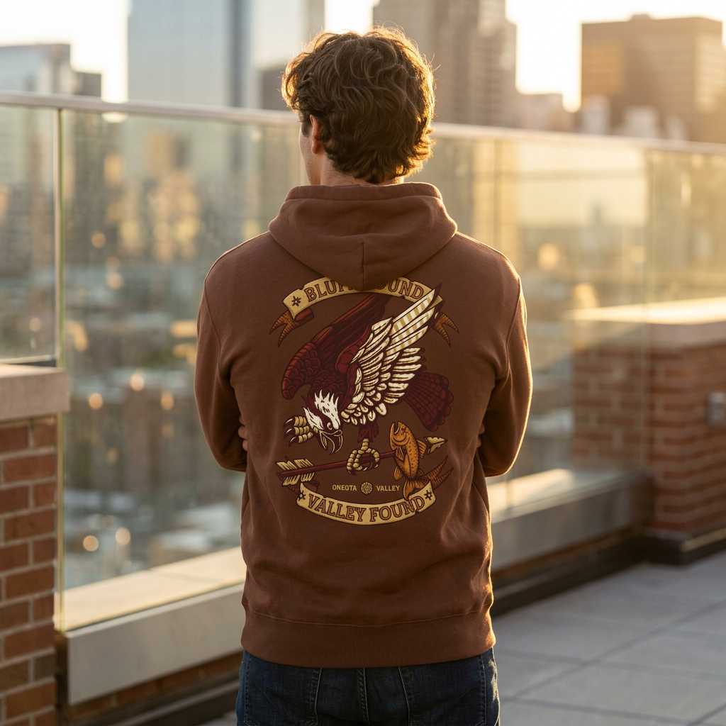 The Osprey: Unisex Fleece Hoodie