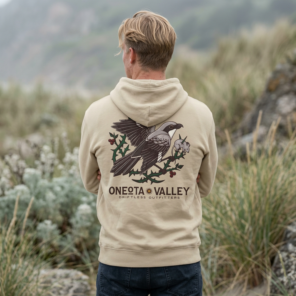 The Shrike: Unisex Fleece Hoodie