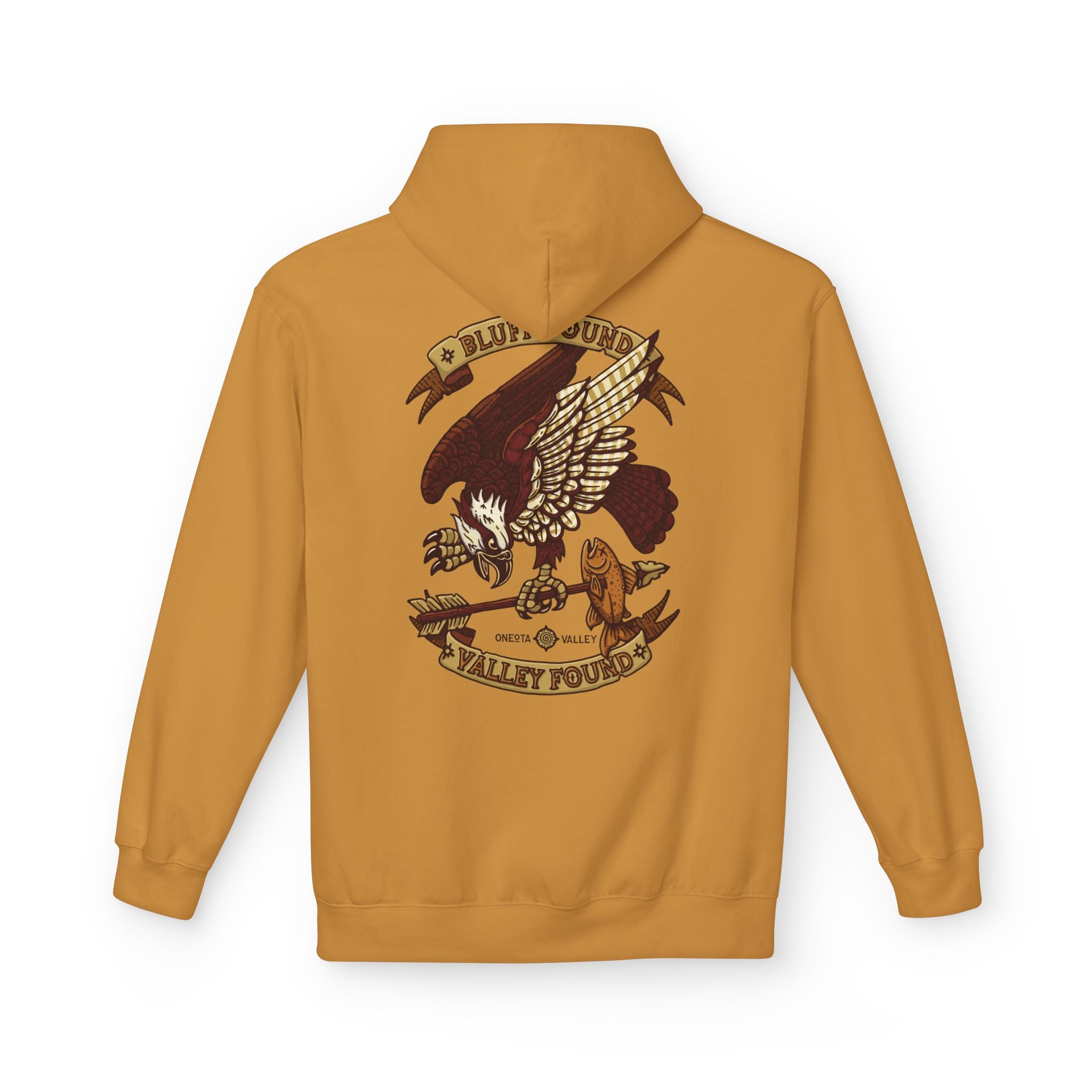 The Osprey: Unisex Fleece Hoodie