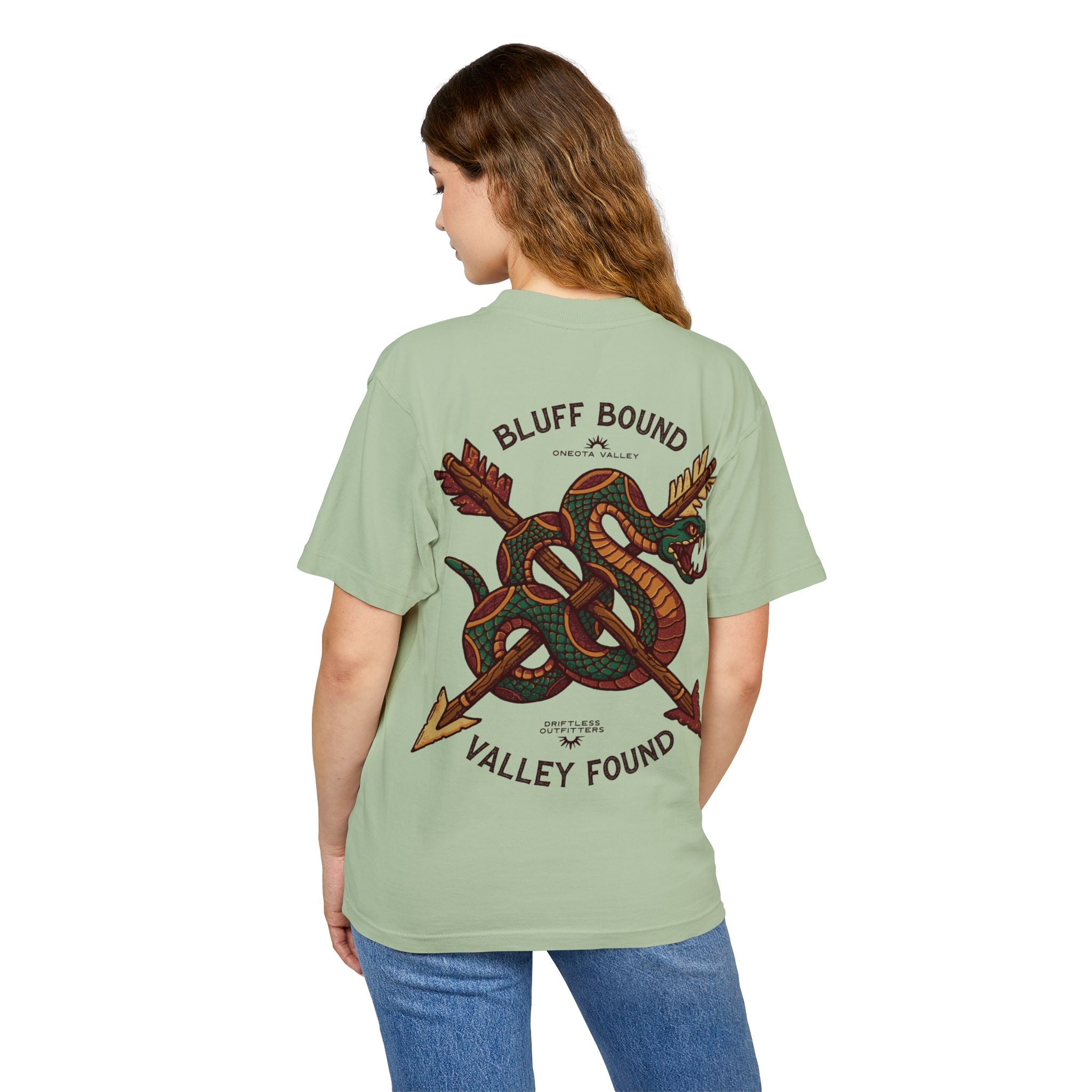 The Snake: Premium Heavyweight Oversized Unisex Tee