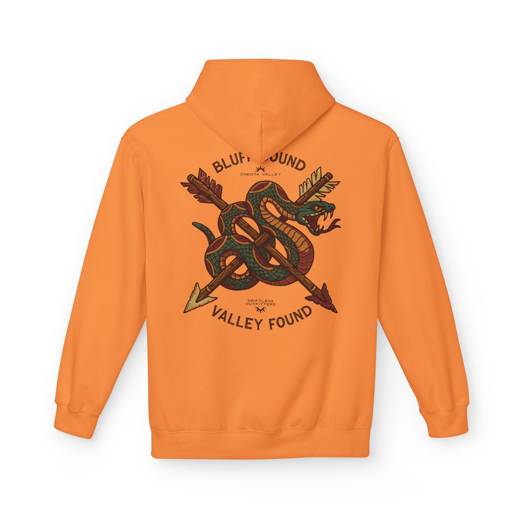 The Snake: Unisex Fleece Hoodie