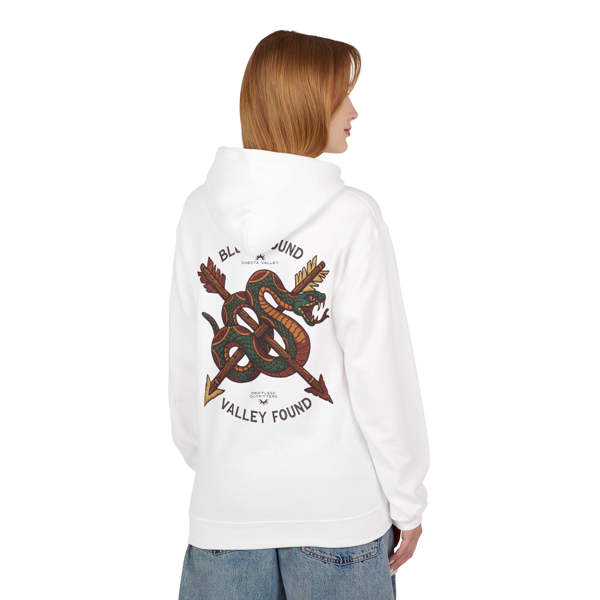 The Snake: Unisex Fleece Hoodie