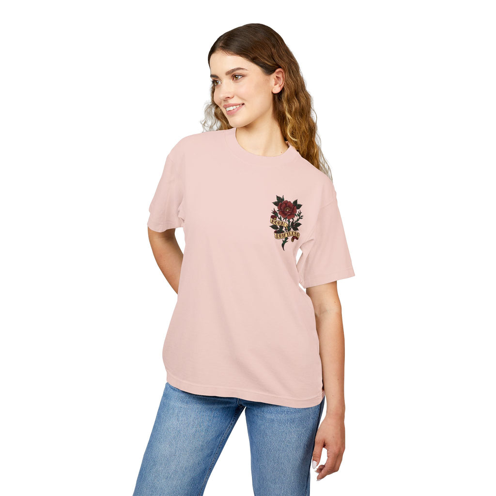 The Shrike: Heavyweight Unisex Oversized Tee