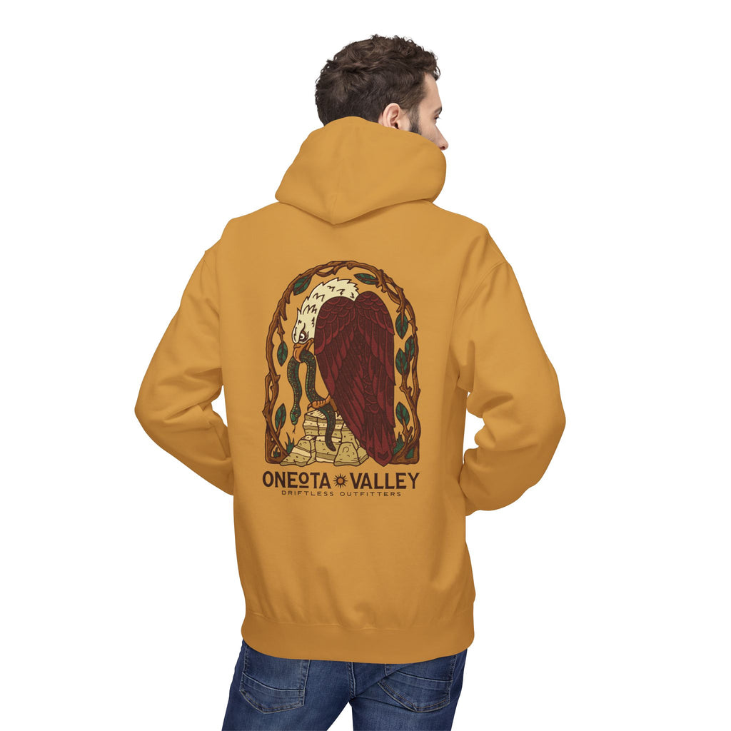 The Eagle: Unisex Fleece Hoodie