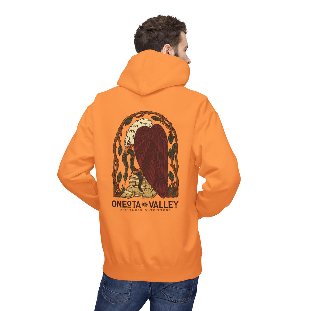The Eagle: Unisex Fleece Hoodie
