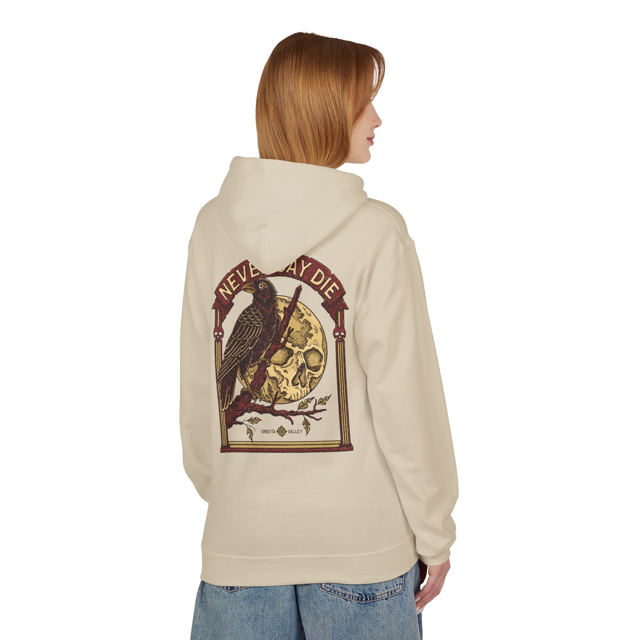 The Raven: Unisex Fleece Hoodie
