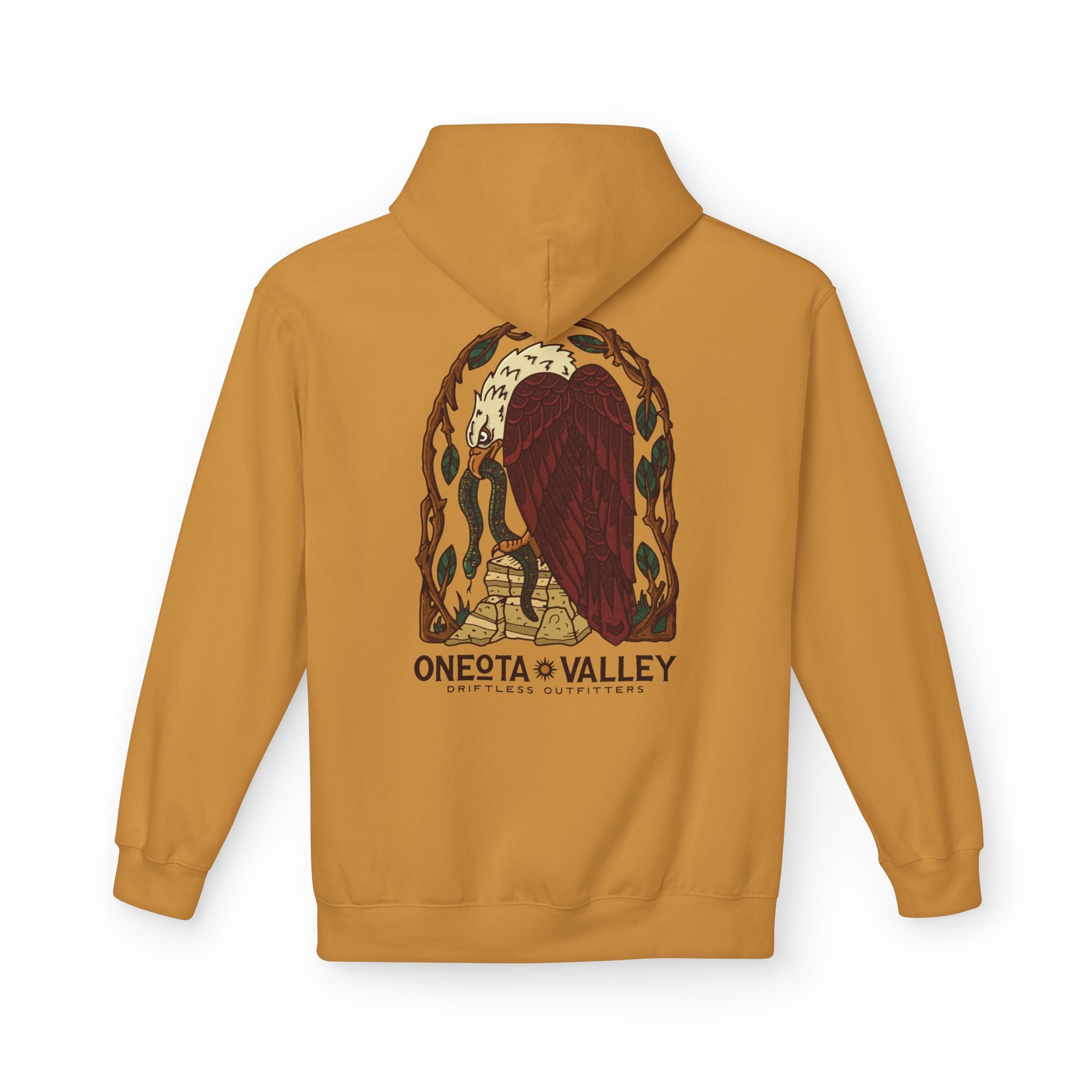 The Eagle: Unisex Fleece Hoodie