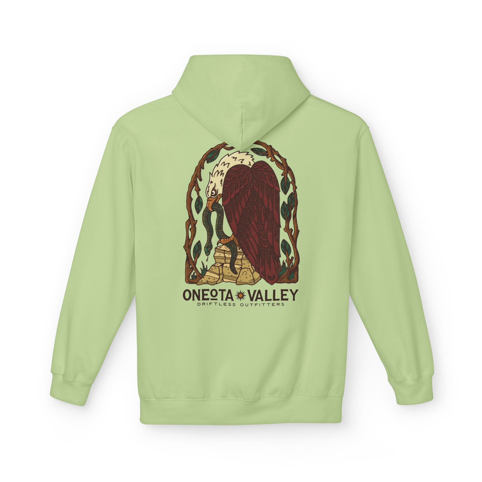 The Eagle: Unisex Fleece Hoodie