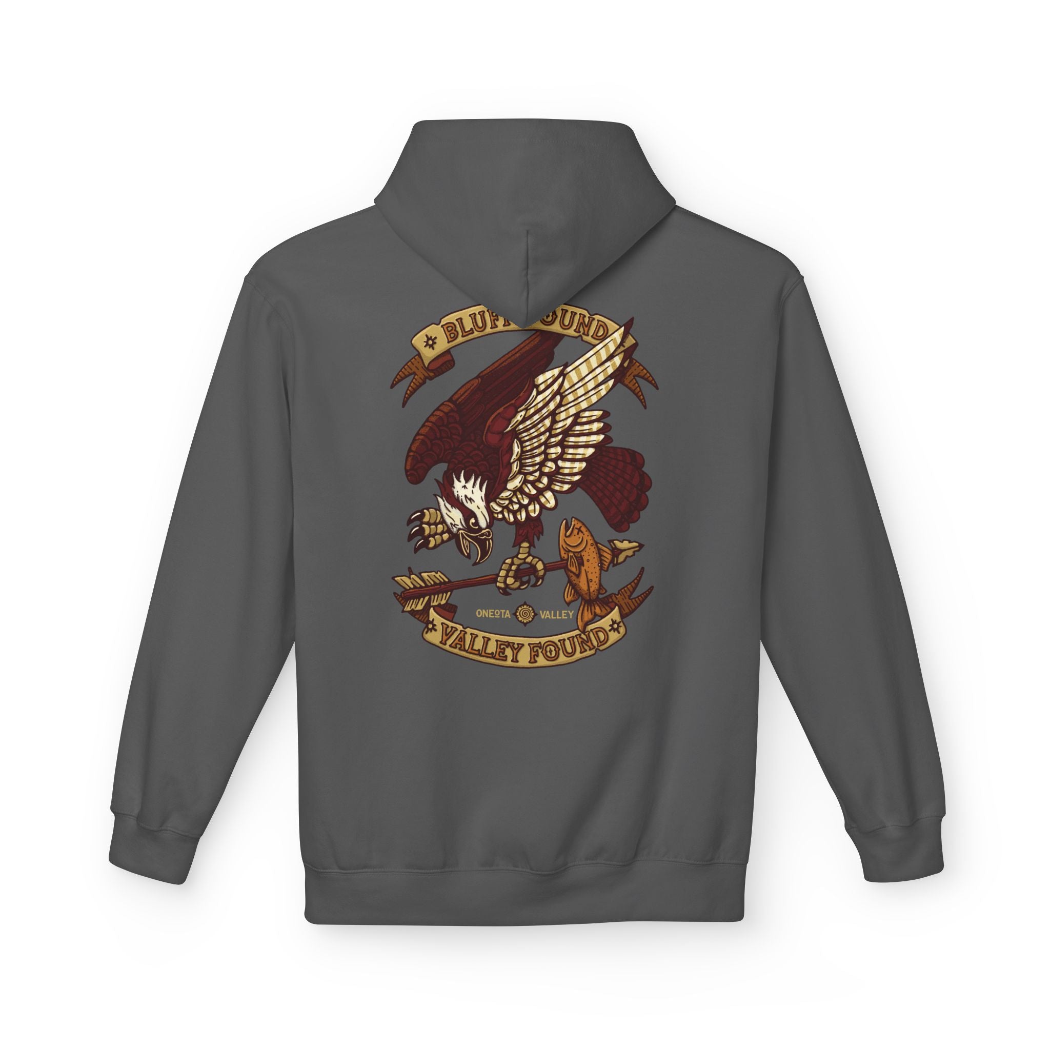 The Osprey: Unisex Fleece Hoodie