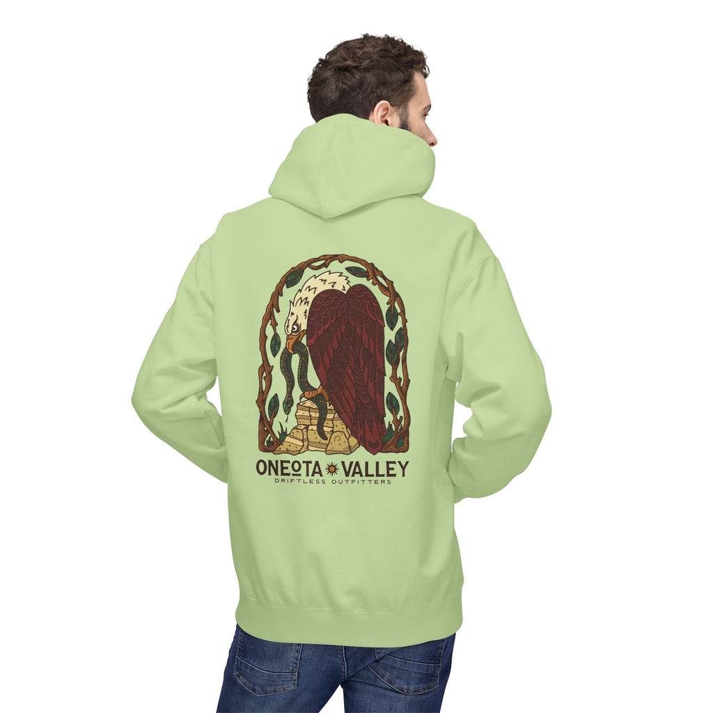 The Eagle: Unisex Fleece Hoodie