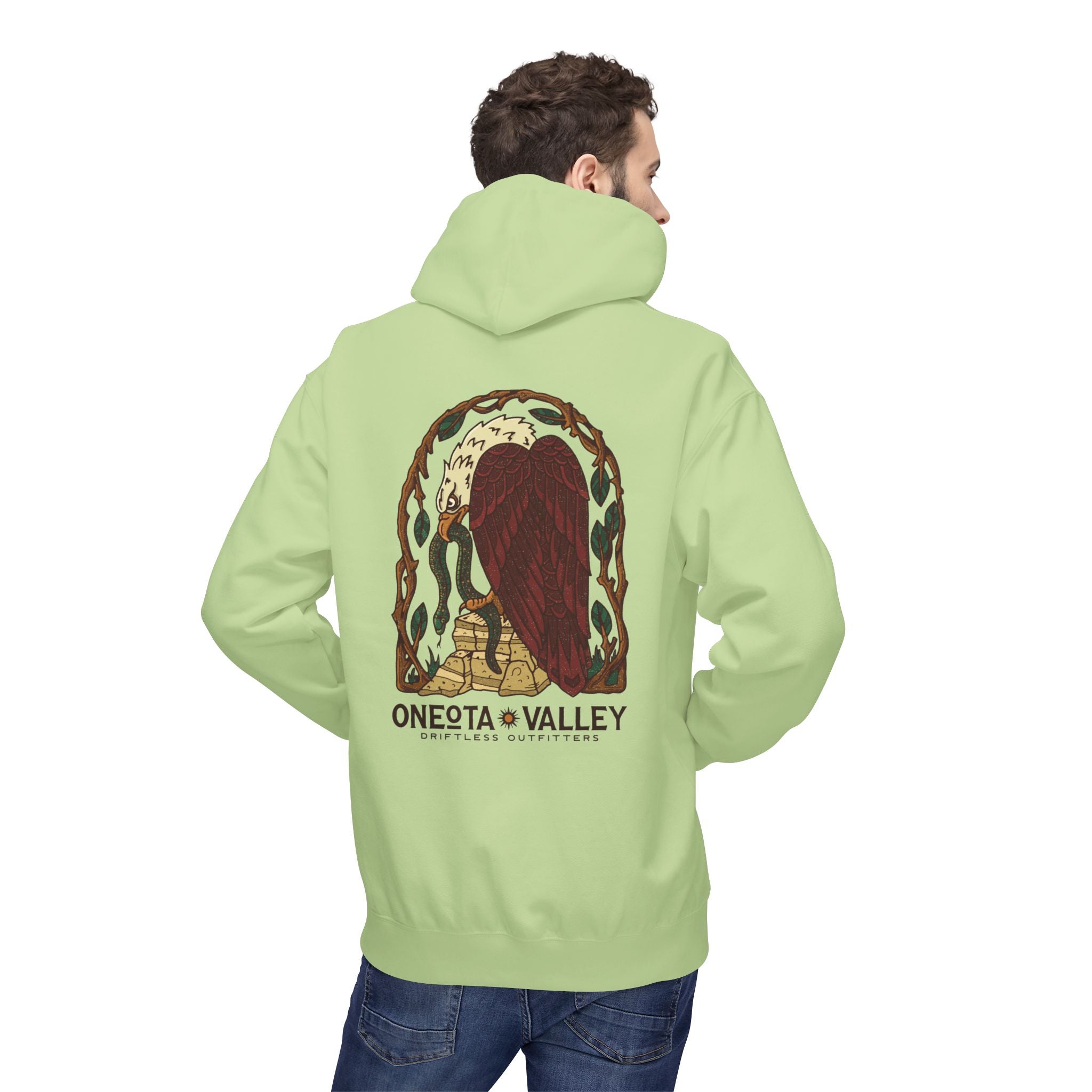 The Eagle: Unisex Fleece Hoodie