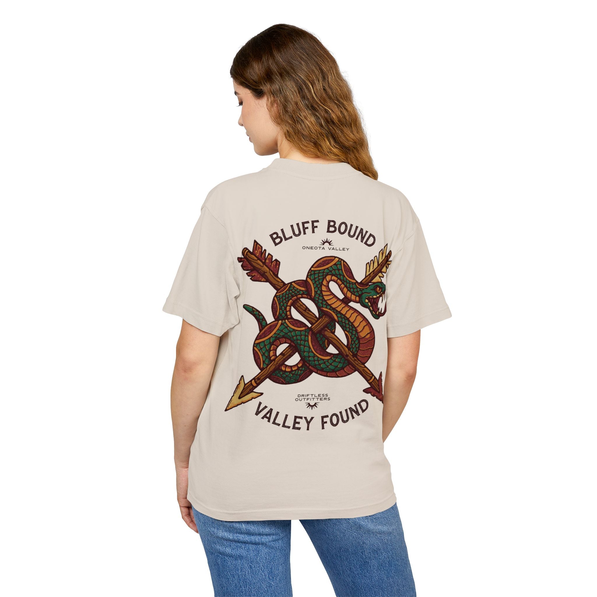 The Snake: Premium Heavyweight Oversized Unisex Tee