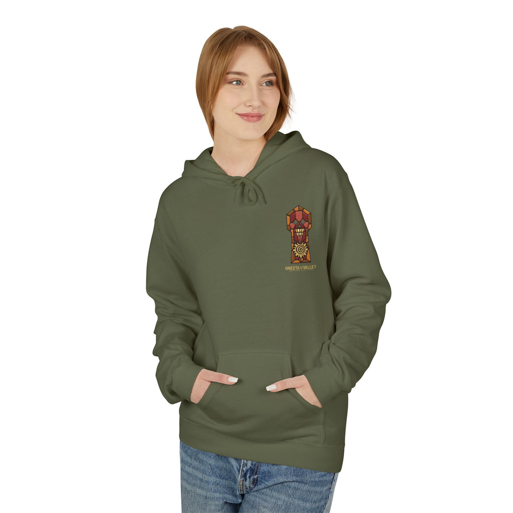 The Raven: Unisex Fleece Hoodie