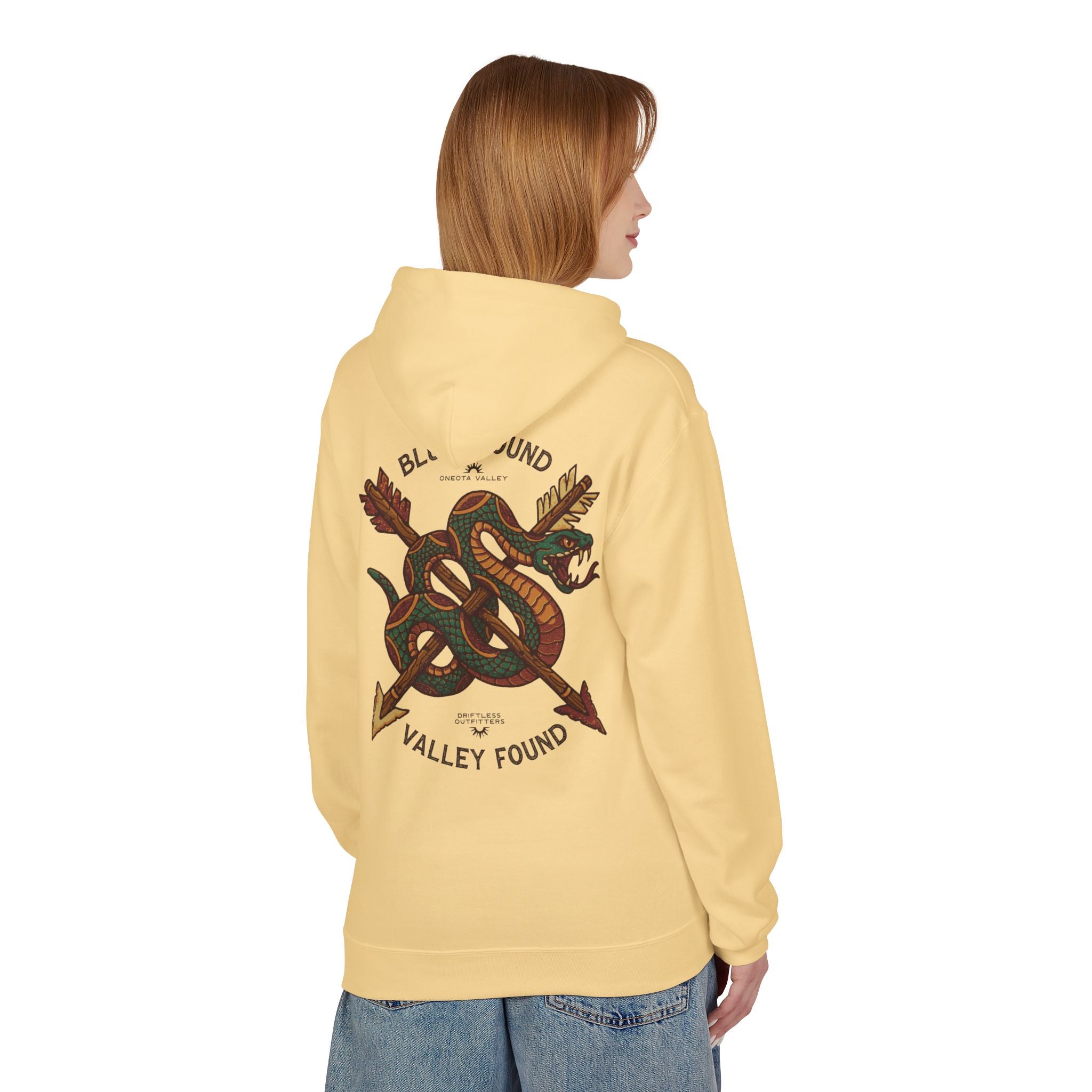 The Snake: Unisex Fleece Hoodie