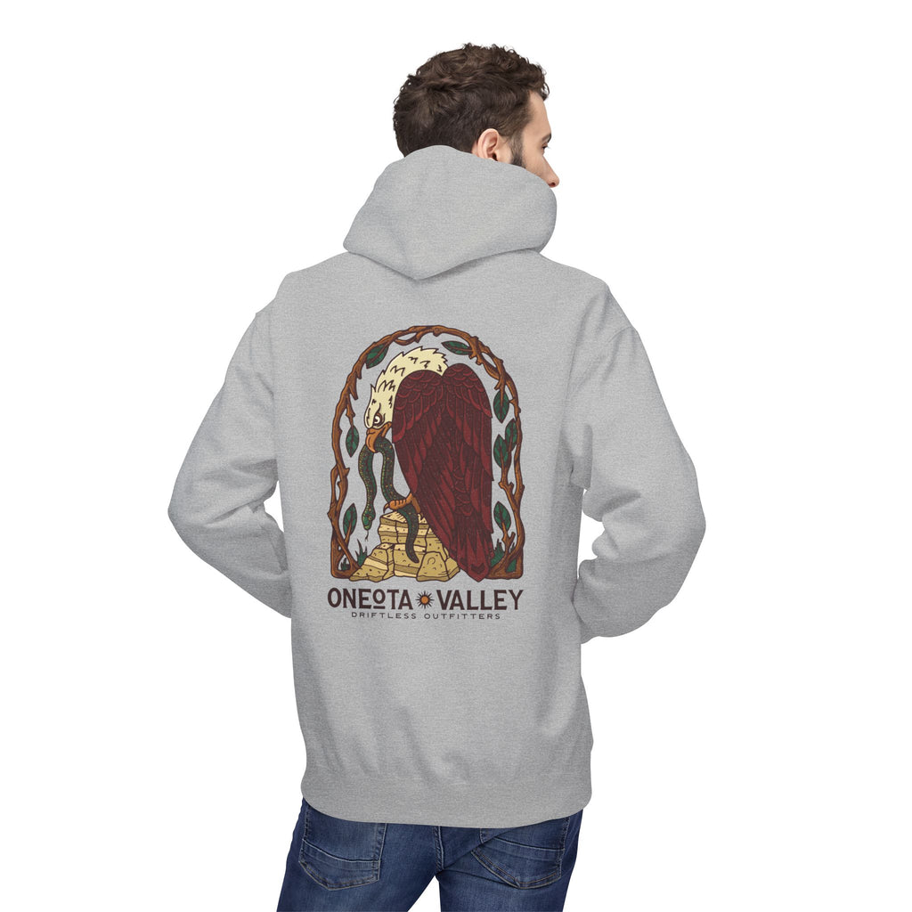 The Eagle: Unisex Fleece Hoodie