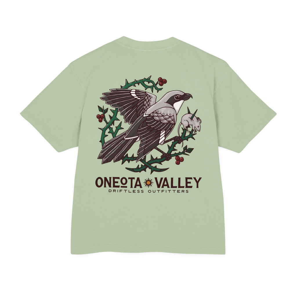 The Shrike: Heavyweight Unisex Oversized Tee