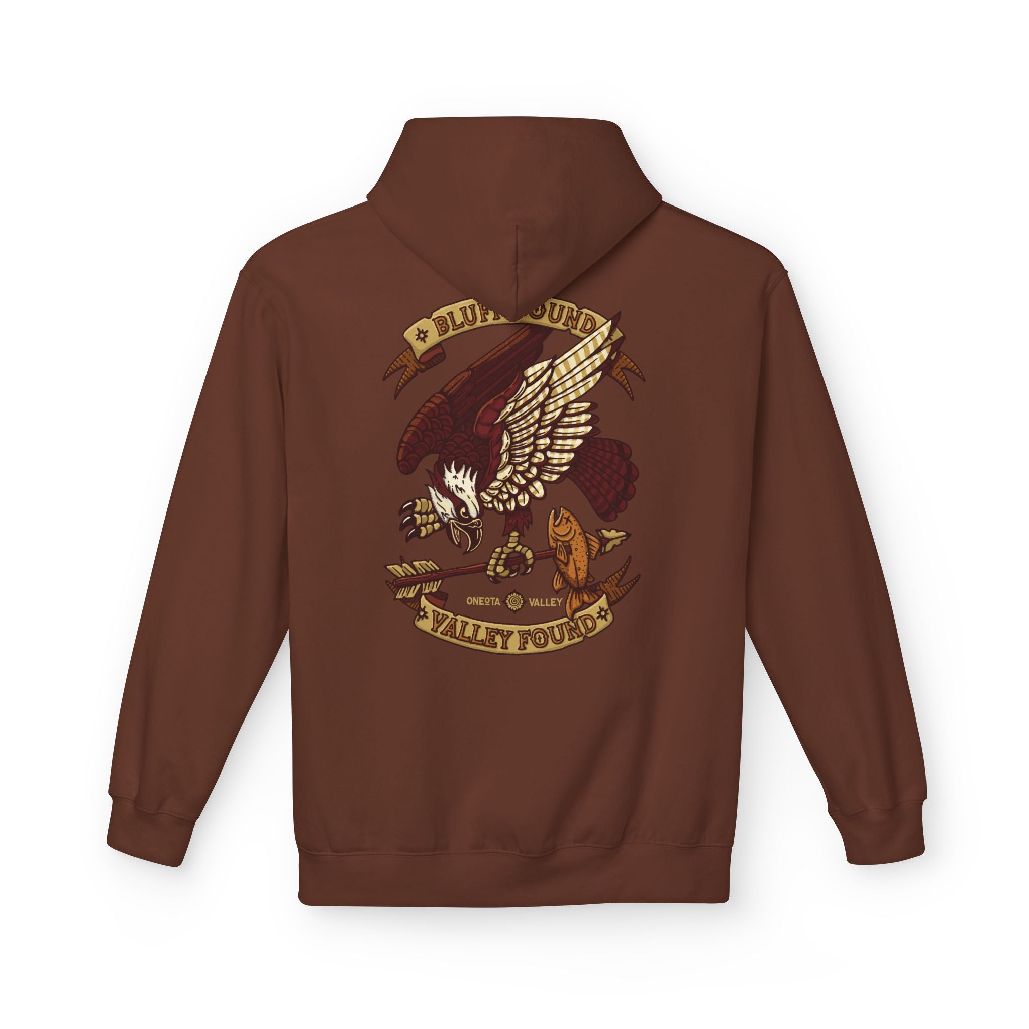 The Osprey: Unisex Fleece Hoodie