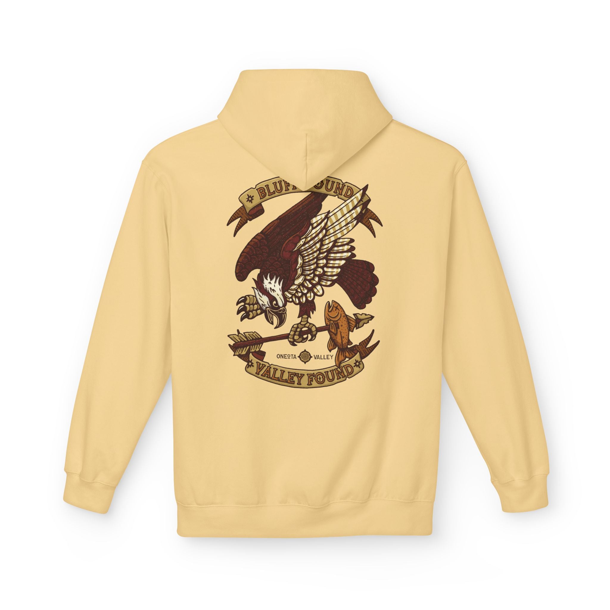 The Osprey: Unisex Fleece Hoodie
