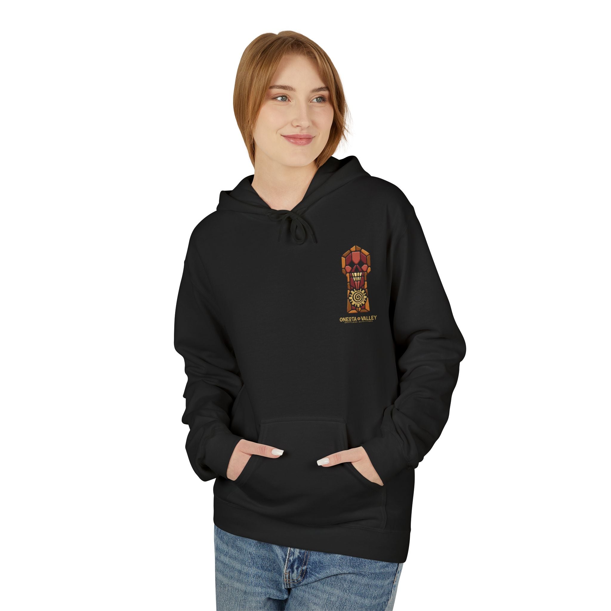 The Raven: Unisex Fleece Hoodie
