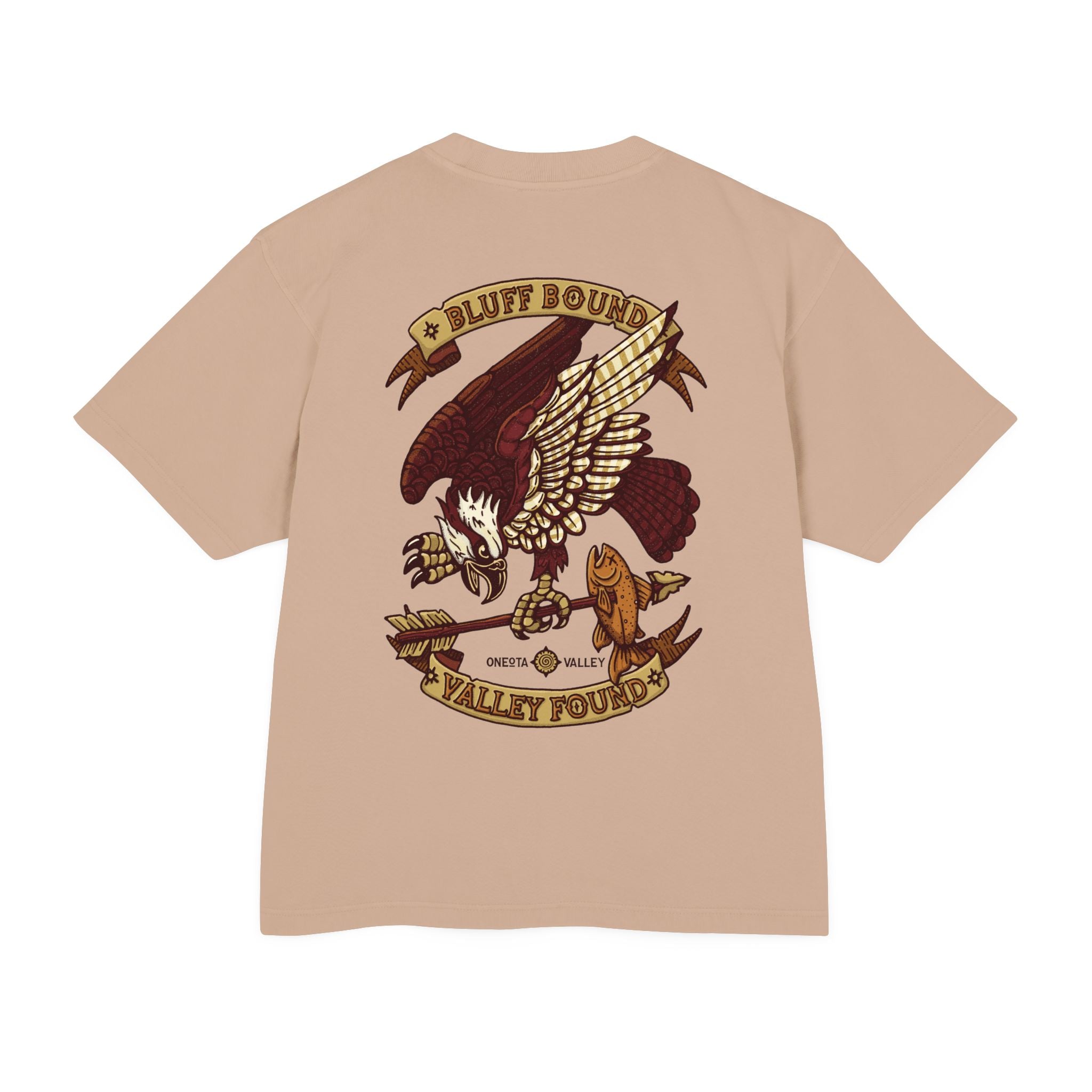 The Osprey: Premium Heavyweight Unisex Oversized Tee