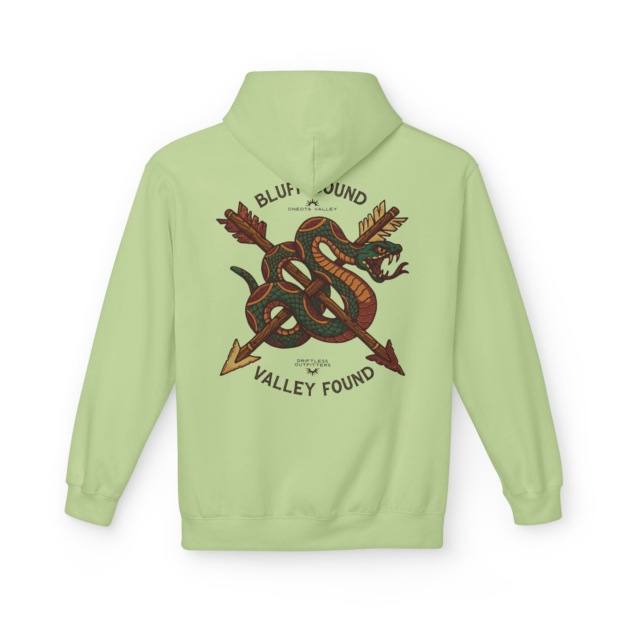 The Snake: Unisex Fleece Hoodie