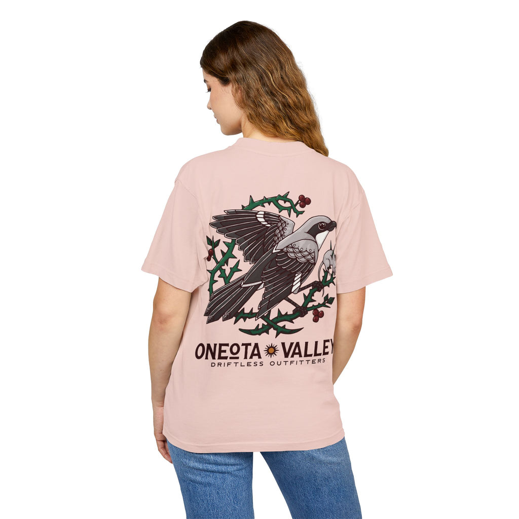 The Shrike: Heavyweight Unisex Oversized Tee