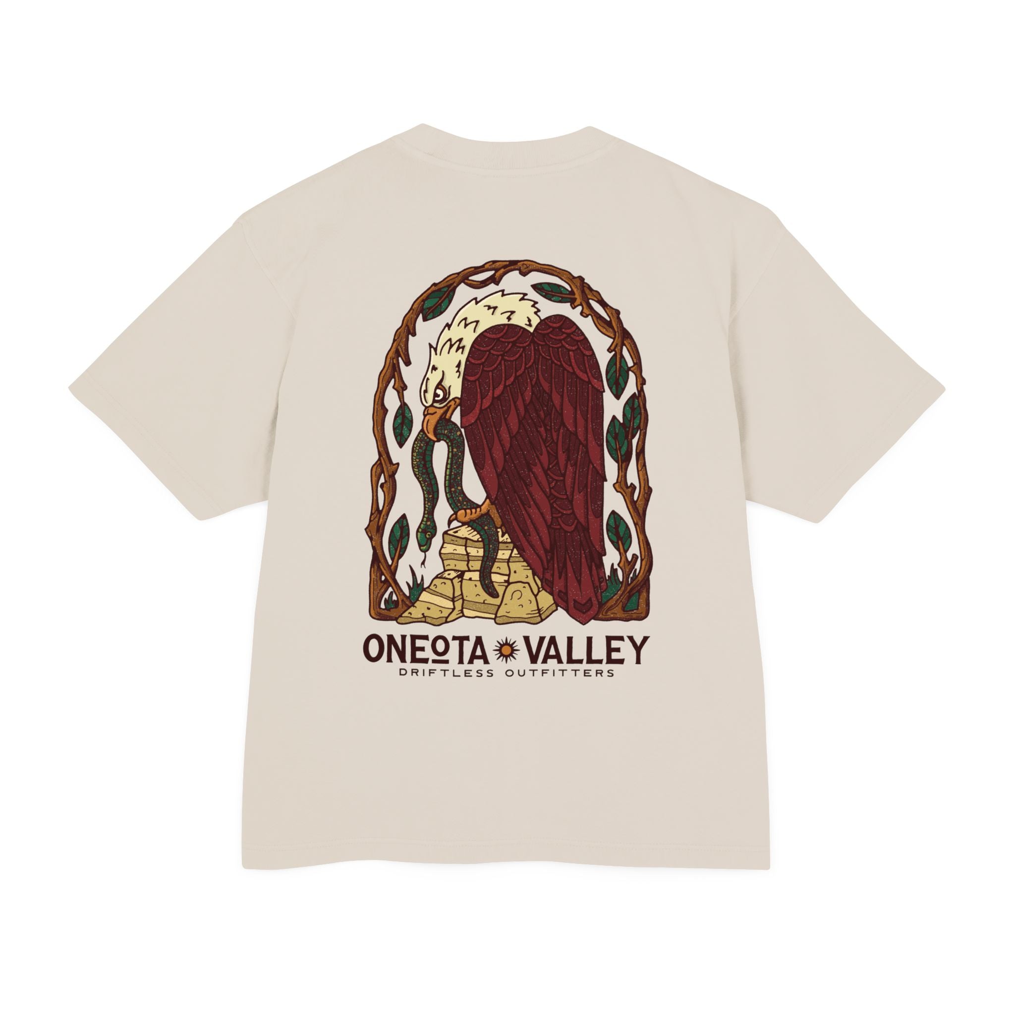 The Eagle: Heavyweight Unisex Oversized Tee