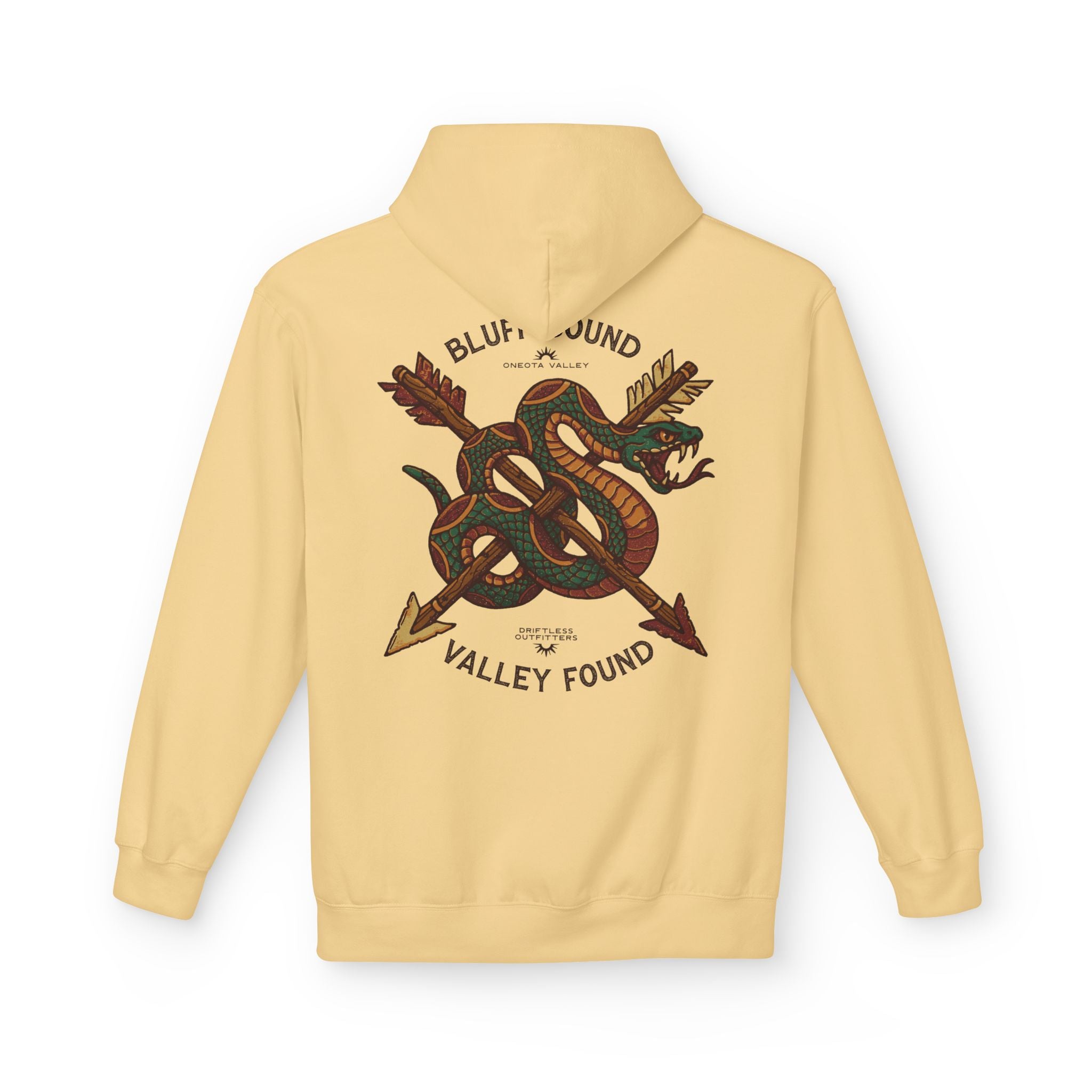 The Snake: Unisex Fleece Hoodie