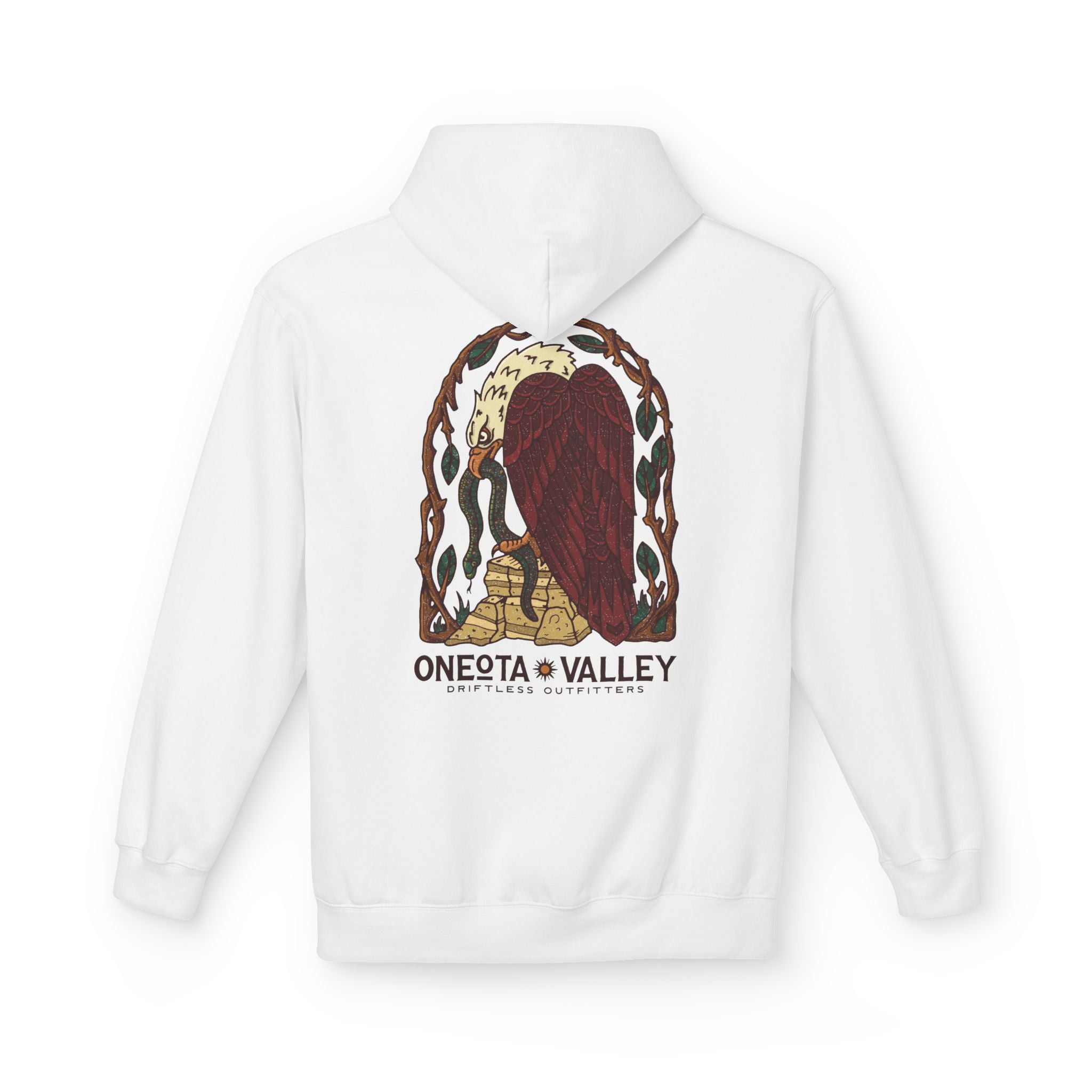 The Eagle: Unisex Fleece Hoodie