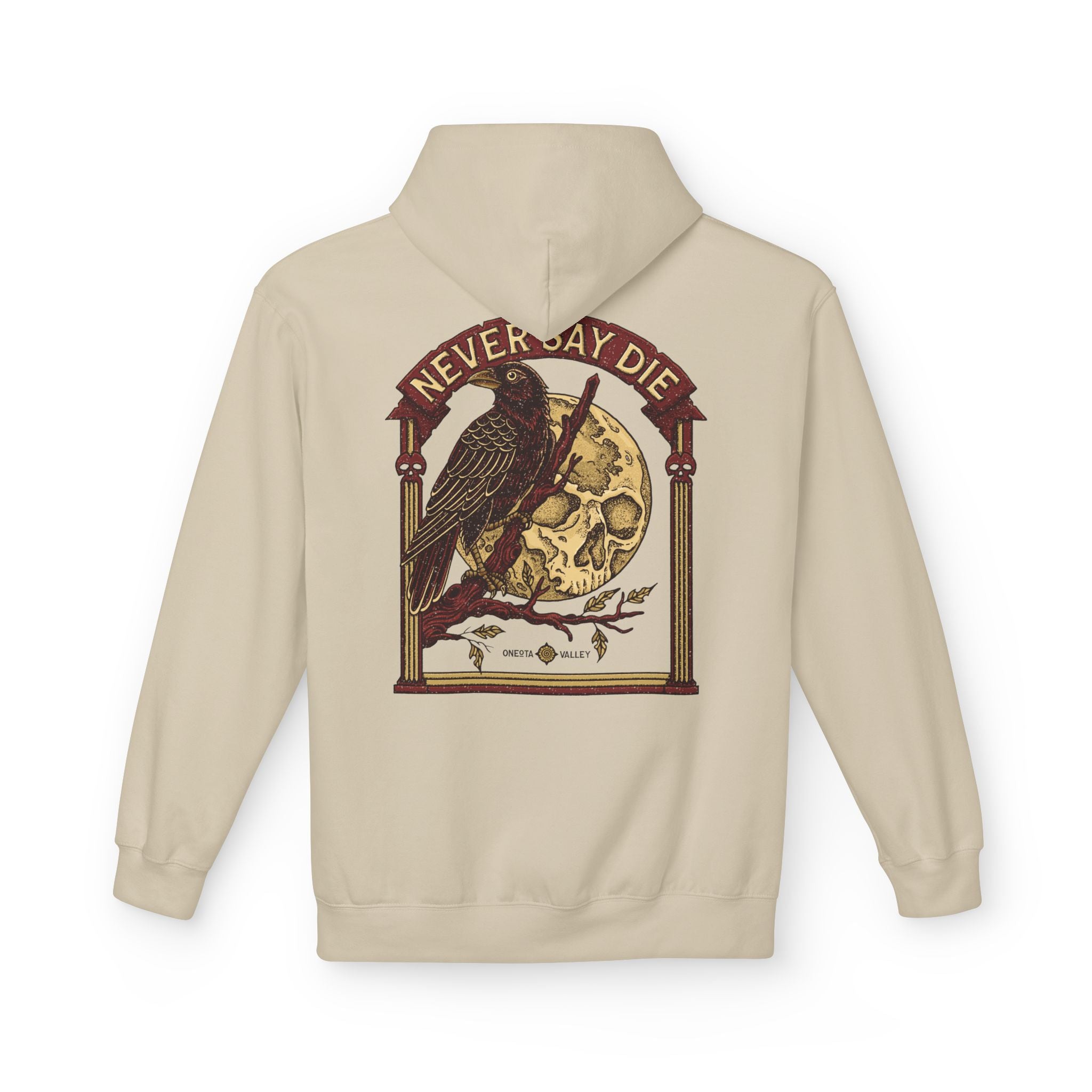 The Raven: Unisex Fleece Hoodie