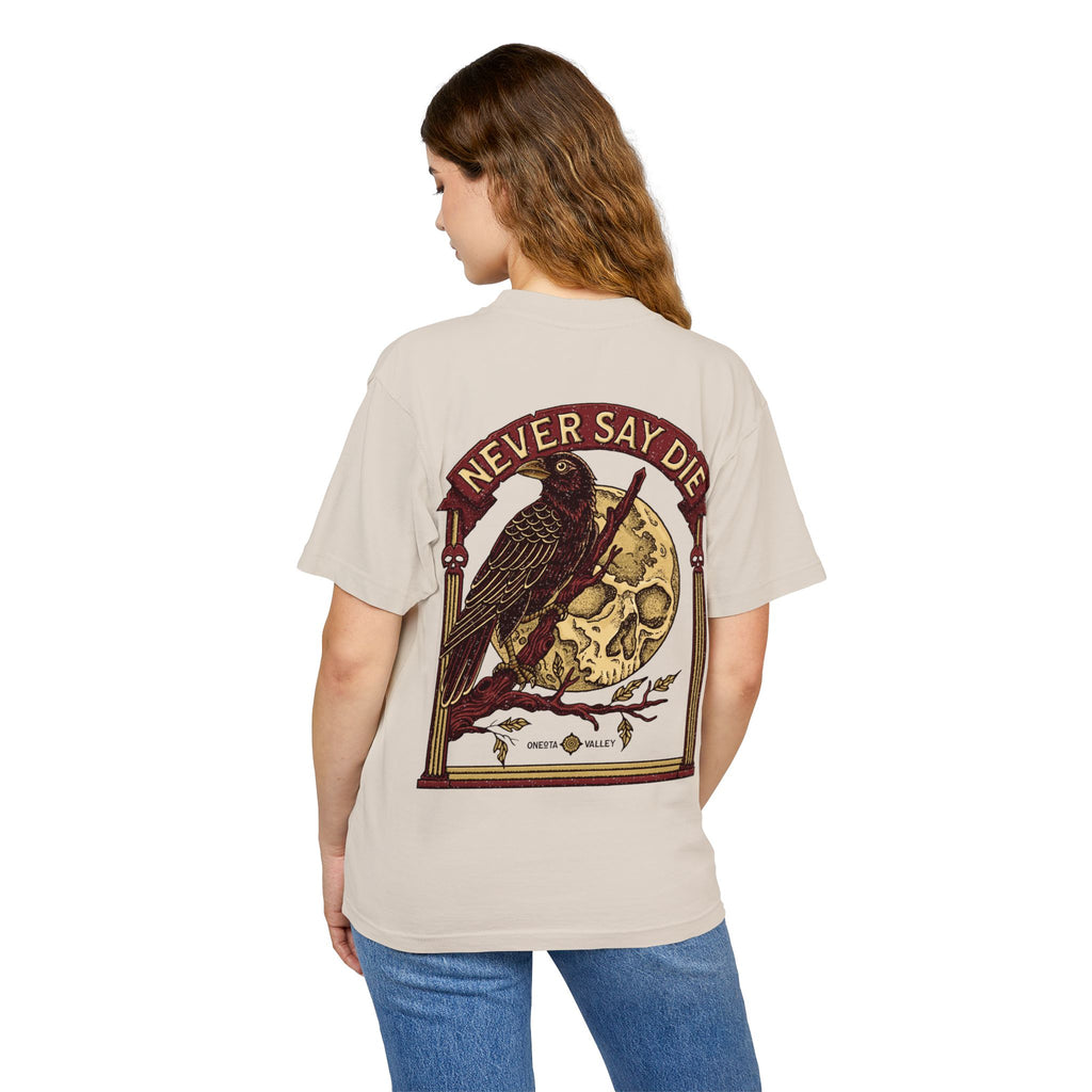 The Raven: Heavyweight Unisex Oversized Tee