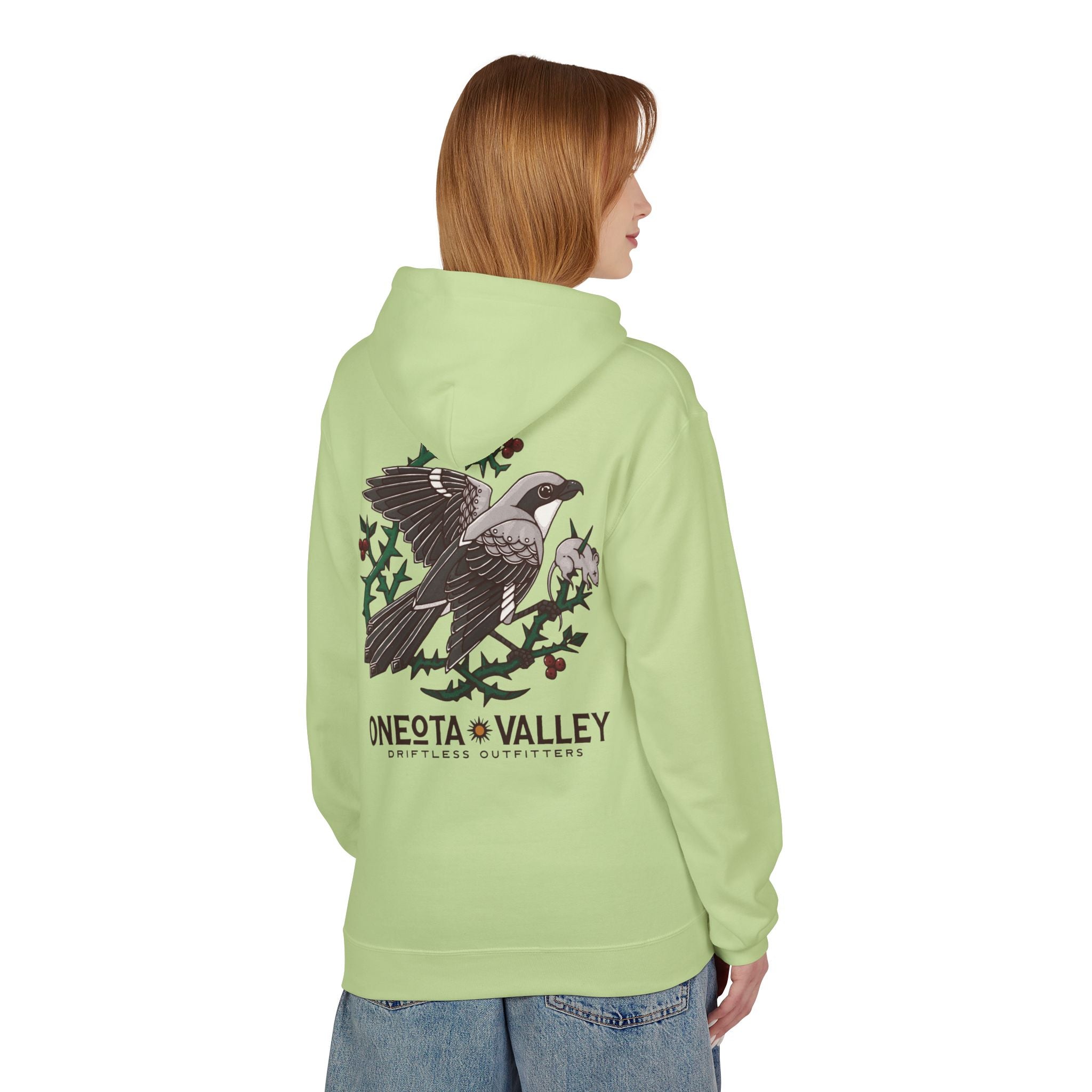 The Shrike: Unisex Fleece Hoodie
