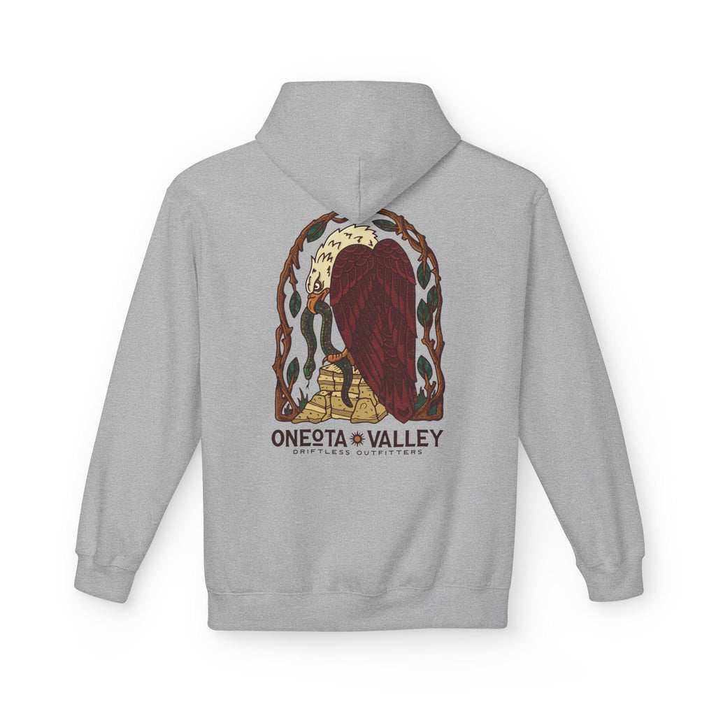 The Eagle: Unisex Fleece Hoodie