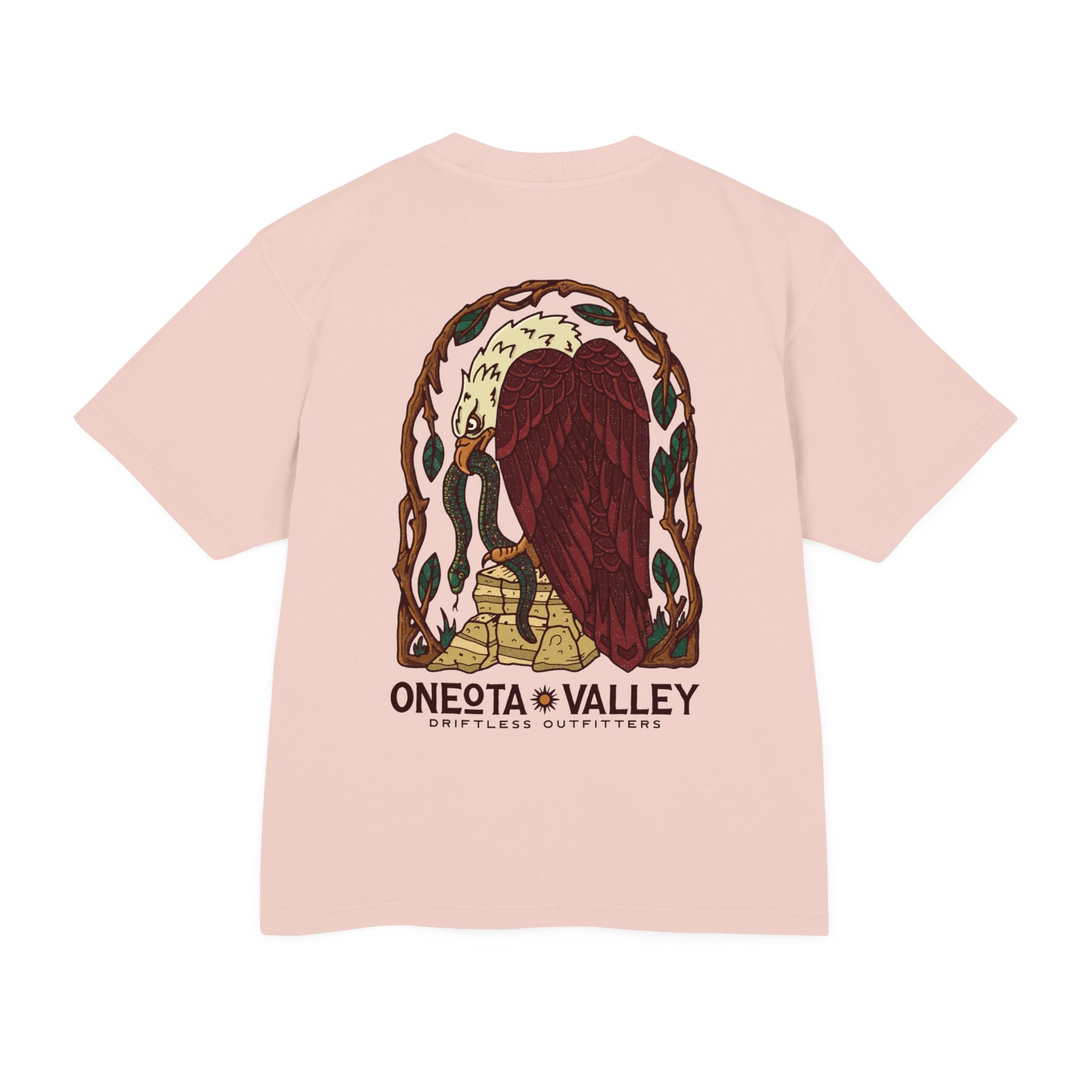 The Eagle: Heavyweight Unisex Oversized Tee