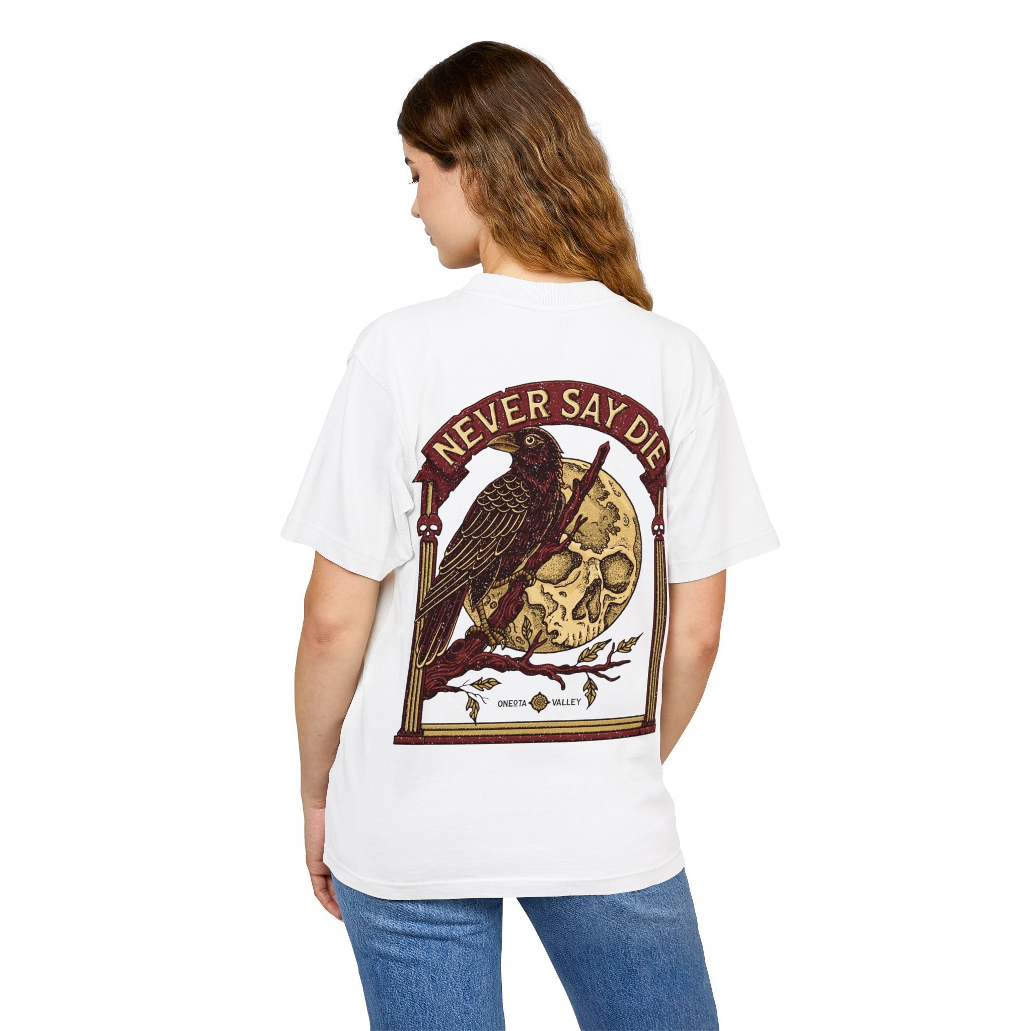 The Raven: Heavyweight Unisex Oversized Tee