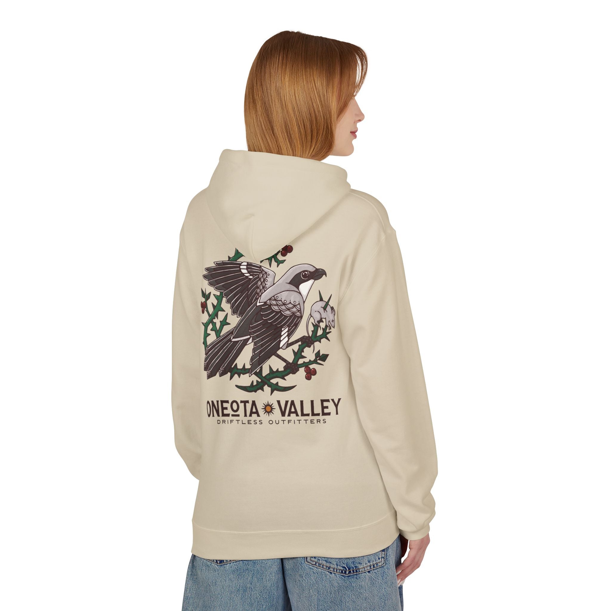 The Shrike: Unisex Fleece Hoodie